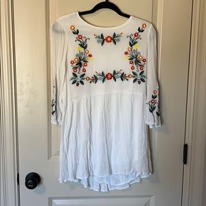 Forever 21 Embroidered Dress